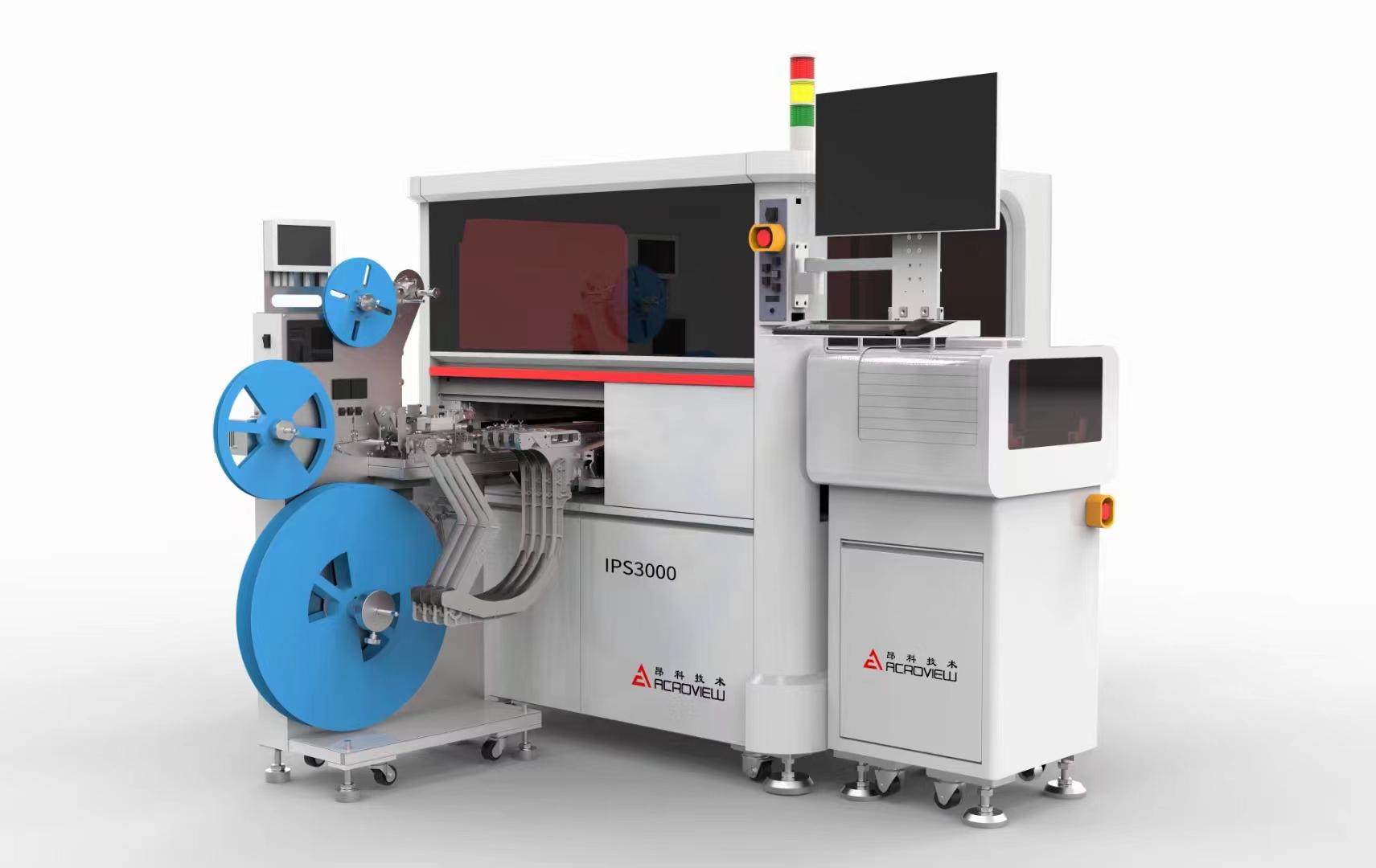 全自动芯片烧录机_编带自动烧录机